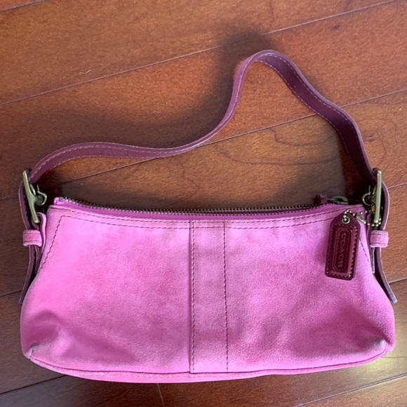 Coach suede mini bag - Picture 2 of 4